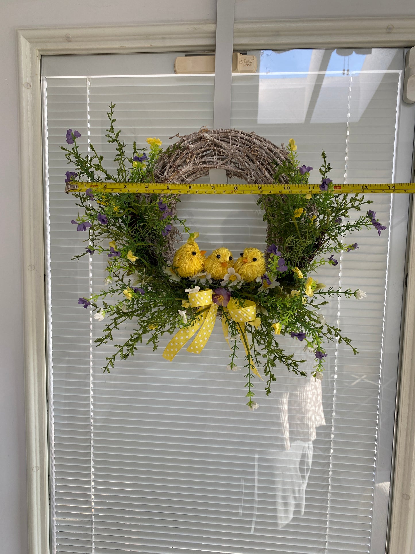 Mini Spring Wreath with Baby Chicks
