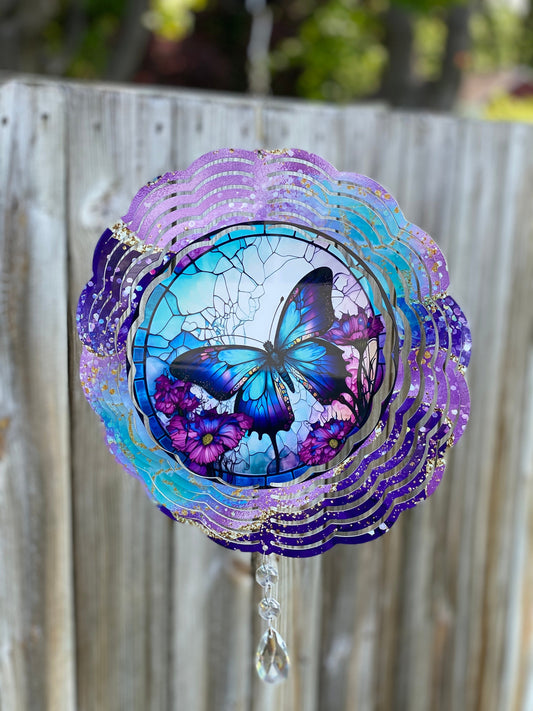 Butterfly Wind Spinner