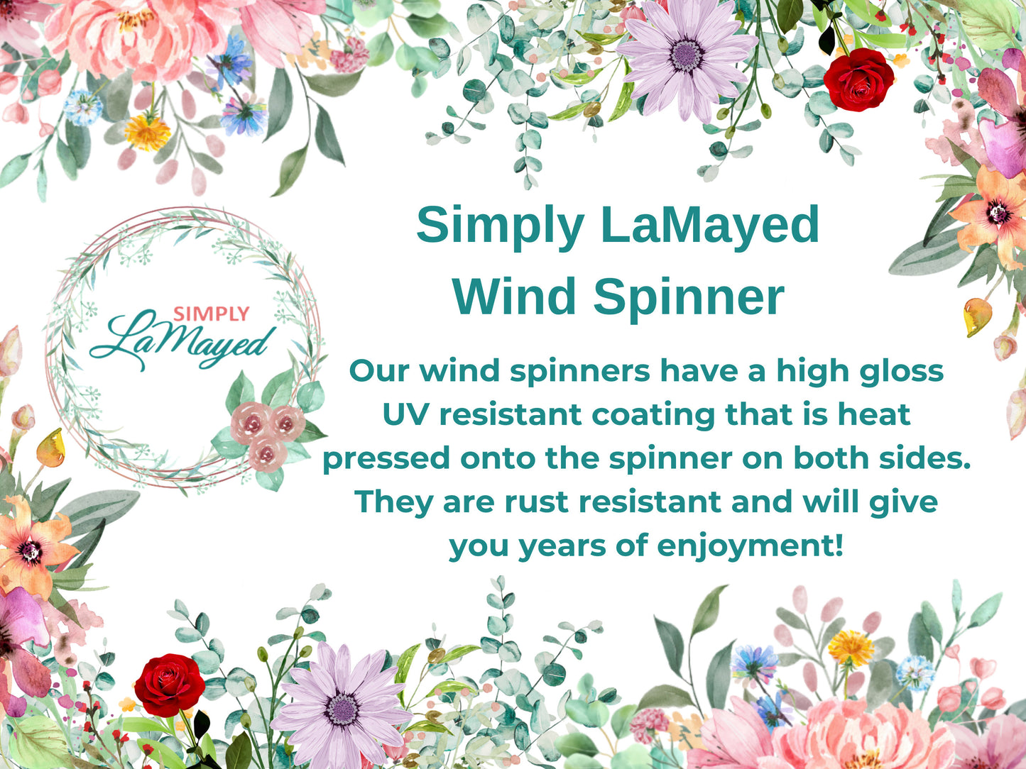 Patriotic Daisy Wind Spinner, Hanging Whimsical red white blue Daisies Wind Spinner, Patriotic Gifts, Yard Art Metal Sun Catcher