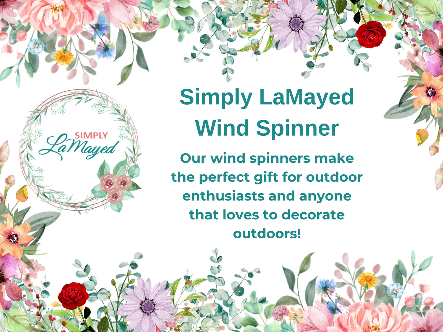 Patriotic Daisy Wind Spinner, Hanging Whimsical red white blue Daisies Wind Spinner, Patriotic Gifts, Yard Art Metal Sun Catcher