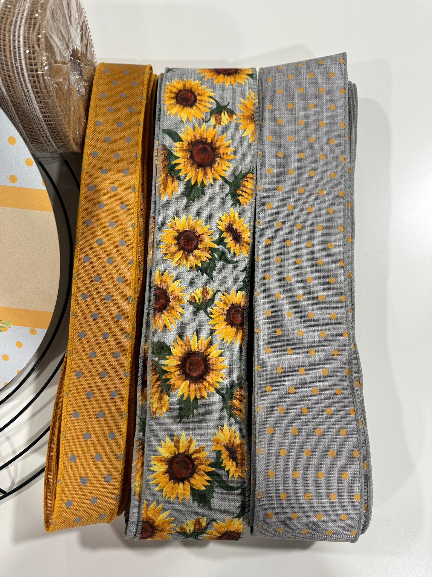 DIY Wreath Kit, Sunflower Wreath Kit, Simmer Fall Wreath Kit, Welcome Wreath Kit, Door Wreath Kit, Pancake Wreath Kit