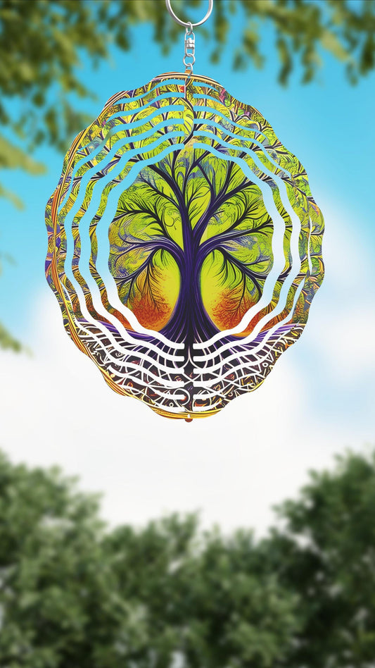 Tree of Life Wind Spinner