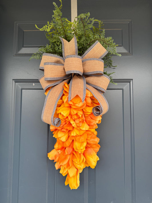 Tulip Carrot Swag Wreath