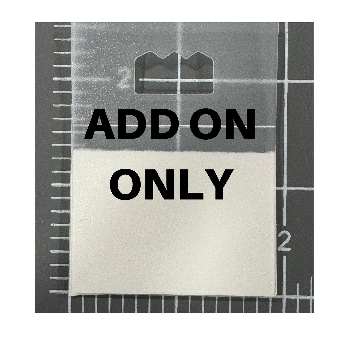 Peel and Stick Hanger for Metal Sign, Sawtooth Hanger for Metal Sign, ADD-ON Only Item