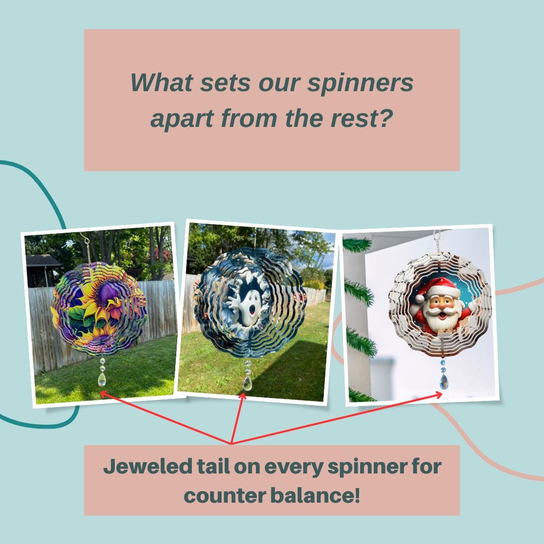 Mama Colorful Animal Print with Sunflowers Wind Spinner