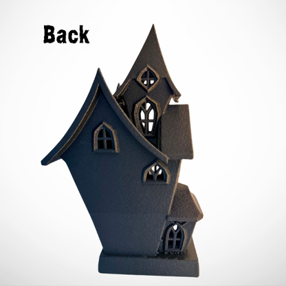 Haunted Manor Halloween House, 3D printed Halloween Decoration
