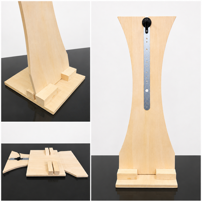 Adjustable Magnetic Wreath and Swag Easel. Sit or Stand Collapsible Wreath Stand