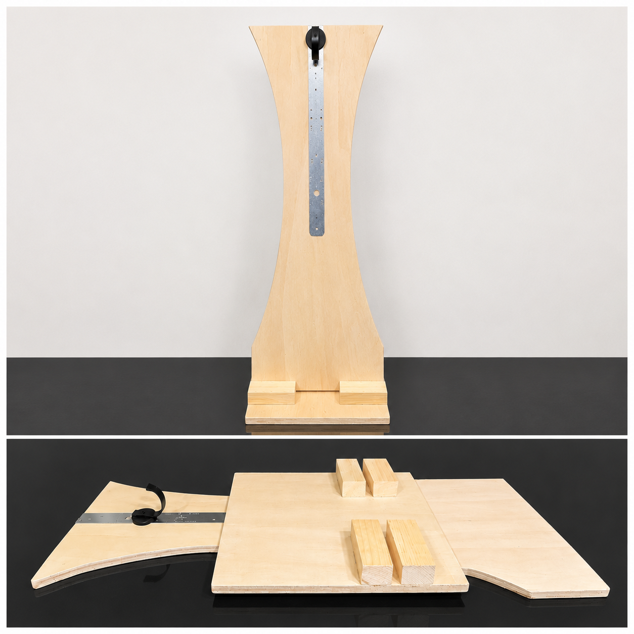 Adjustable Magnetic Wreath and Swag Easel. Sit or Stand Collapsible Wreath Stand