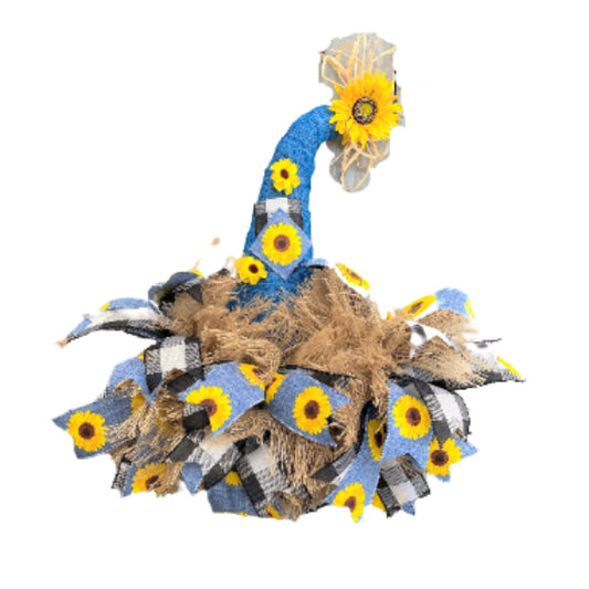 Scarecrow Hat Wreath For Front Door