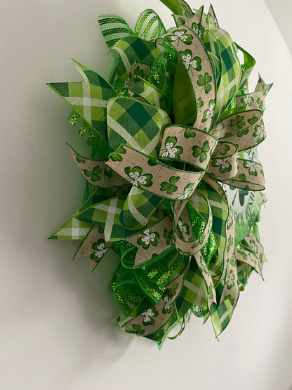 St Patrick's Day Irish Wreath