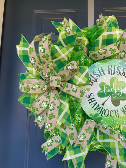 St Patrick's Day Irish Wreath