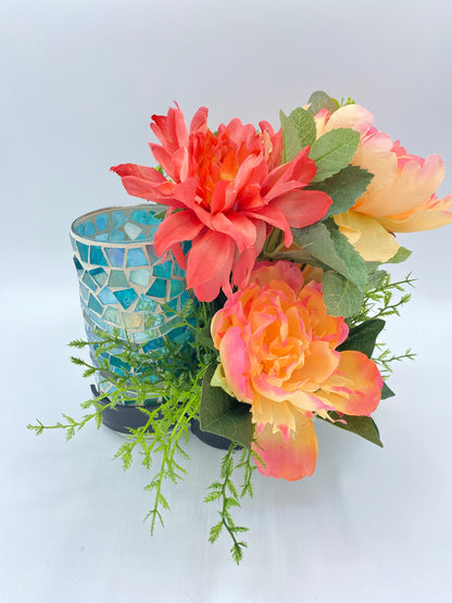 Bottle Bouquet Holder, Make Floral Bouquets that Clip on to Wine Bottles and Candles, Floral Supplies, DIY Wedding Table Flower Arranging,