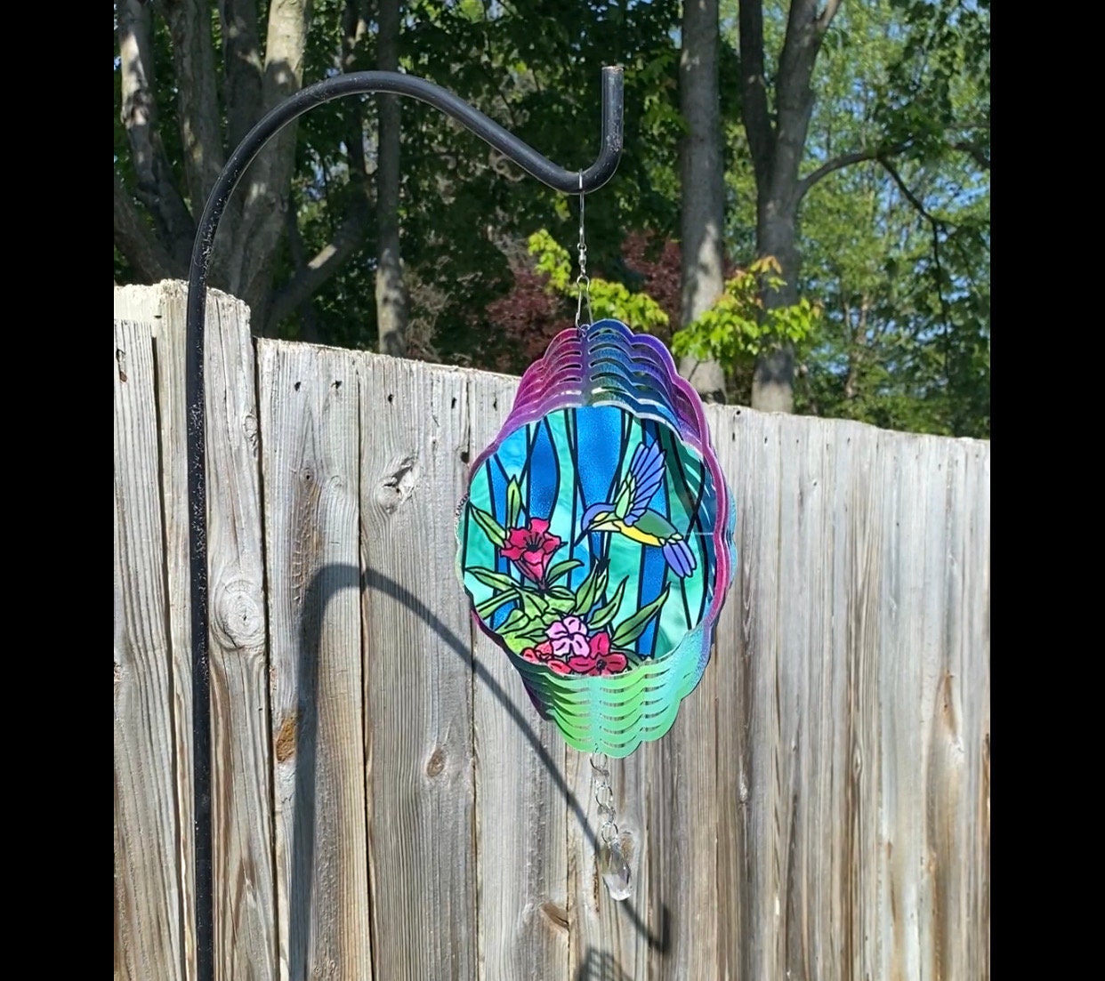 Hummingbird Wind Spinner