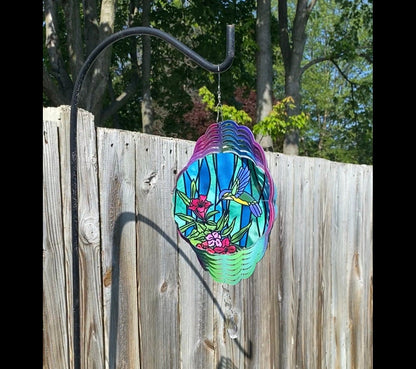 Hummingbird Wind Spinner