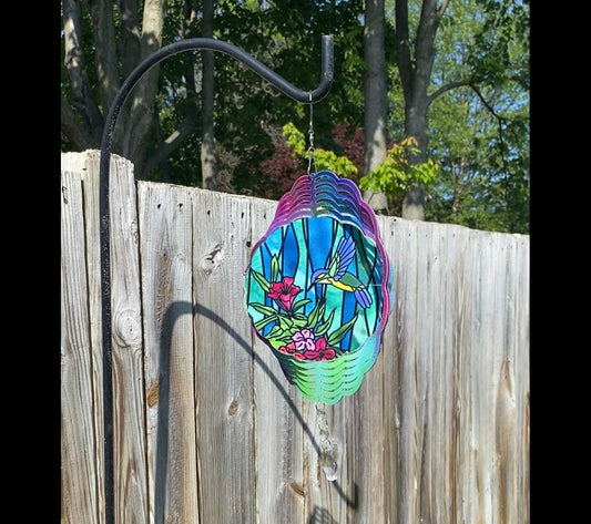 Hummingbird Wind Spinner