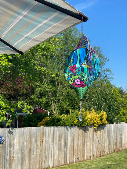 Hummingbird Wind Spinner