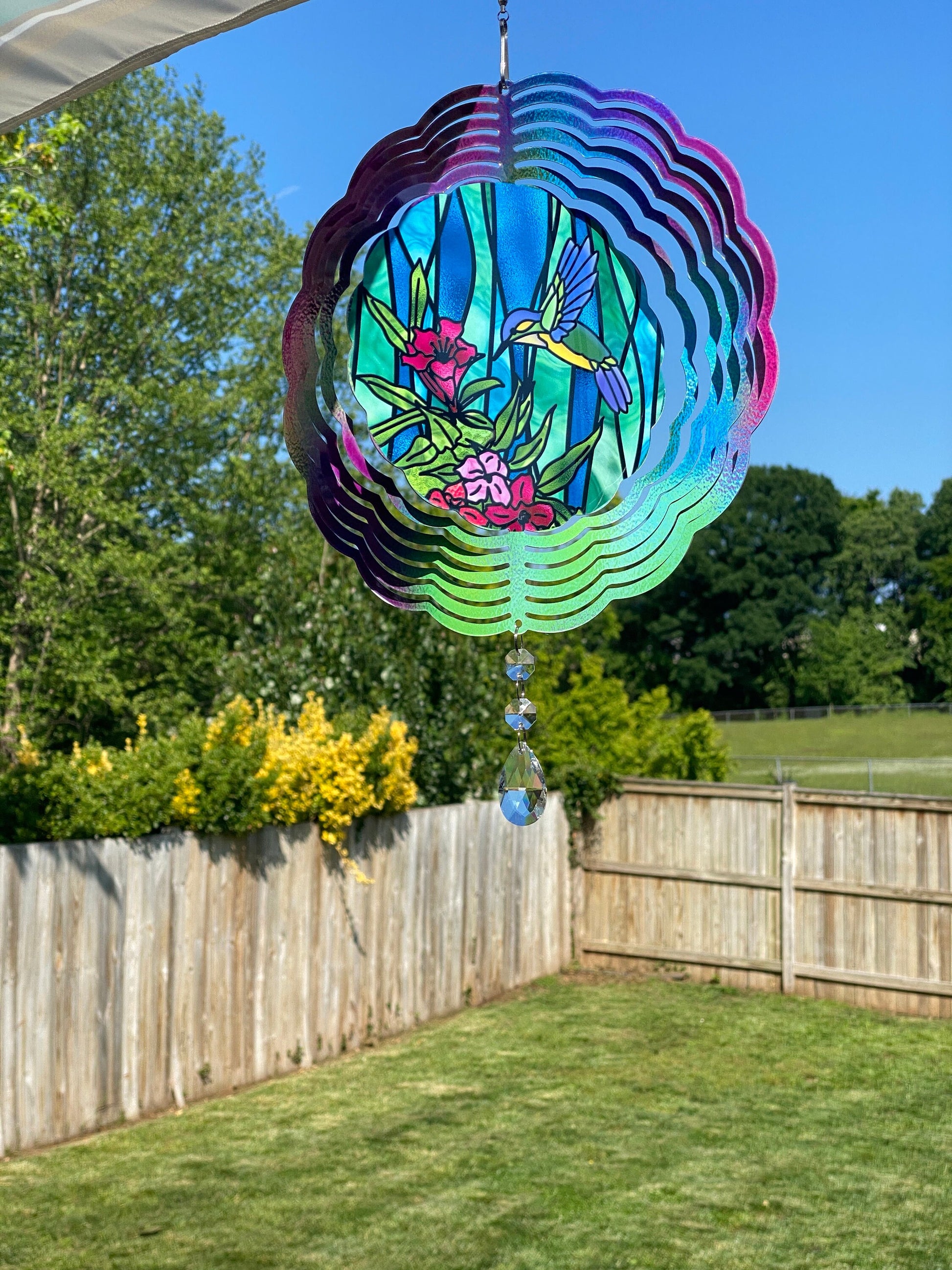 Hummingbird Wind Spinner