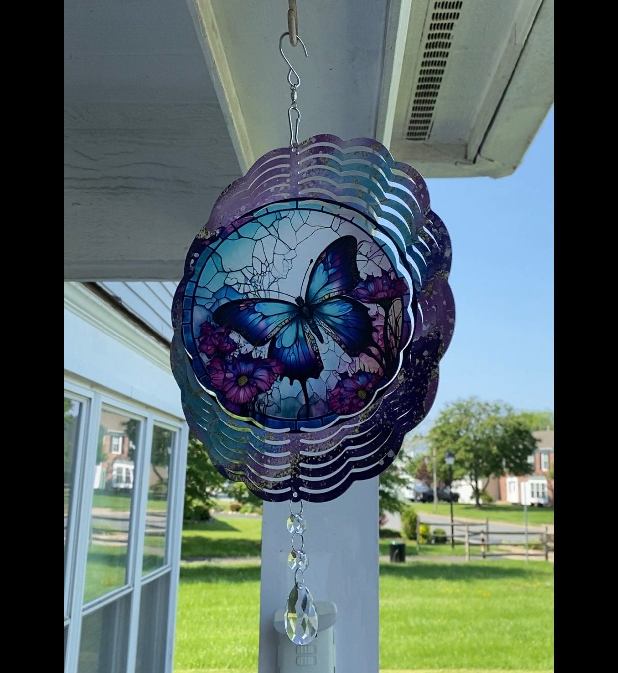 Butterfly Wind Spinner