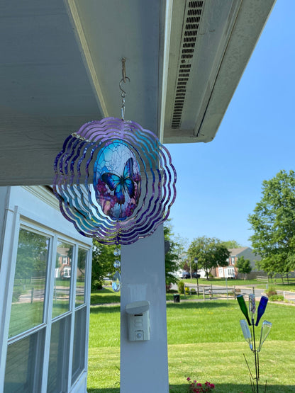 Butterfly Wind Spinner