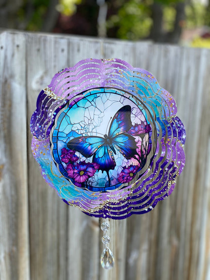 Butterfly Wind Spinner