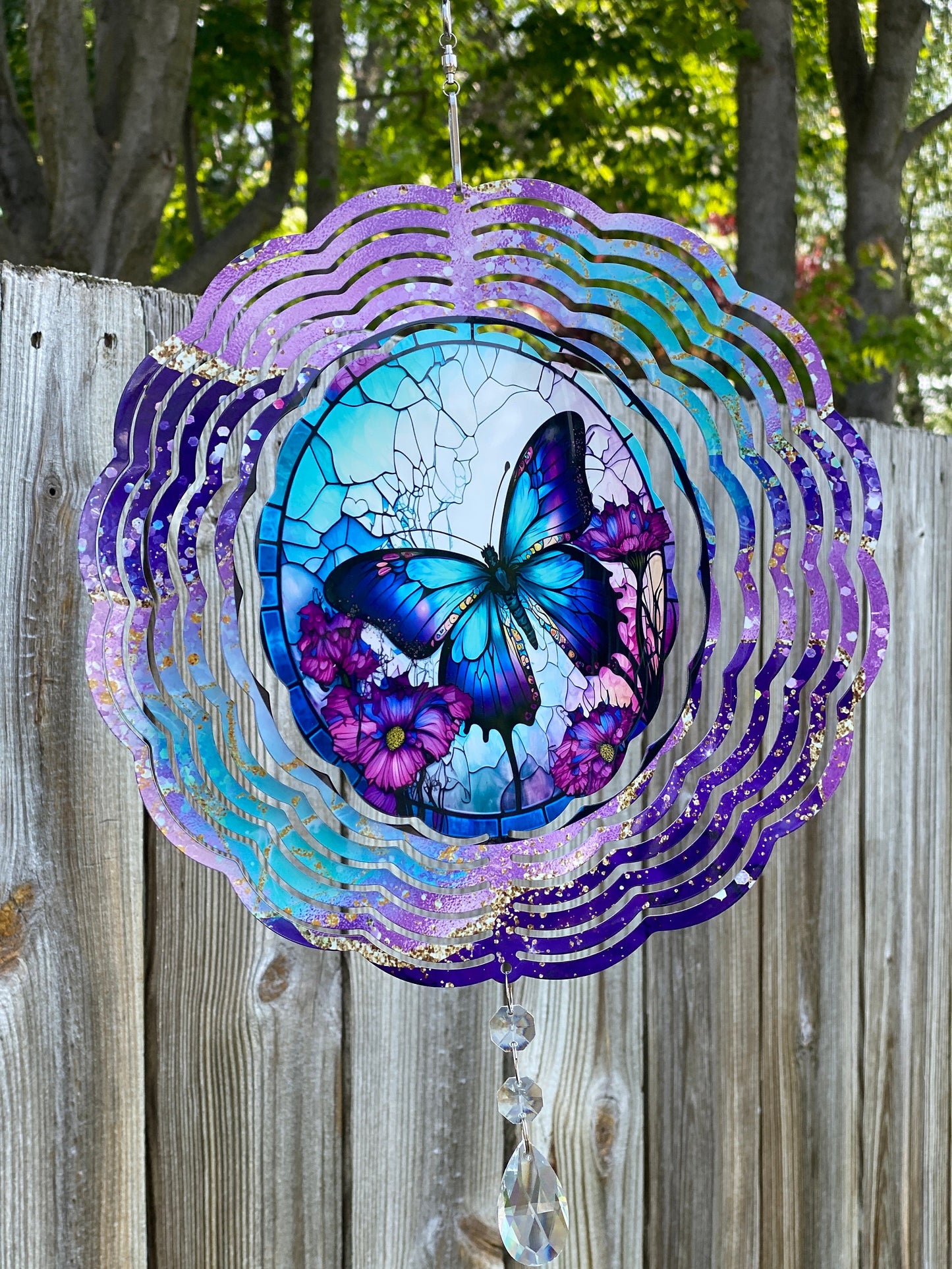 Butterfly Wind Spinner