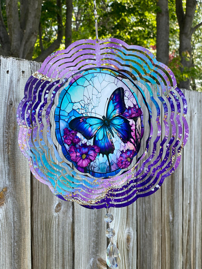 Butterfly Wind Spinner