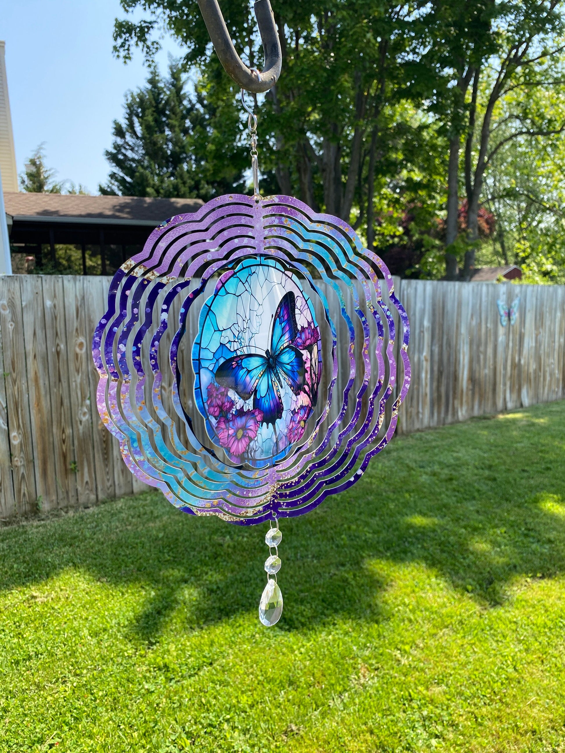 Butterfly Wind Spinner