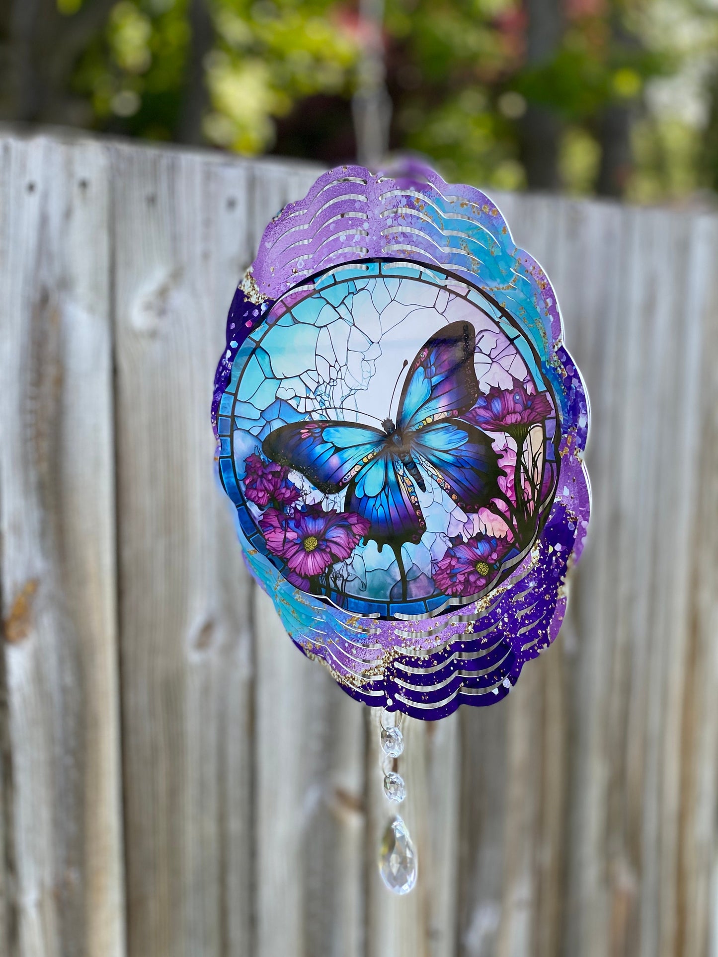 Butterfly Wind Spinner