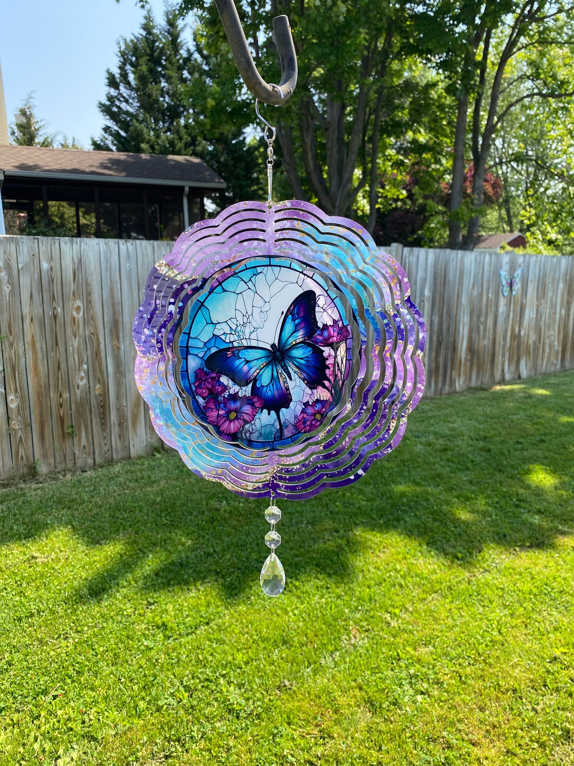 Butterfly Wind Spinner
