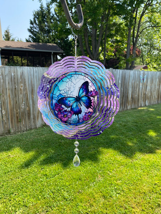 Butterfly Wind Spinner