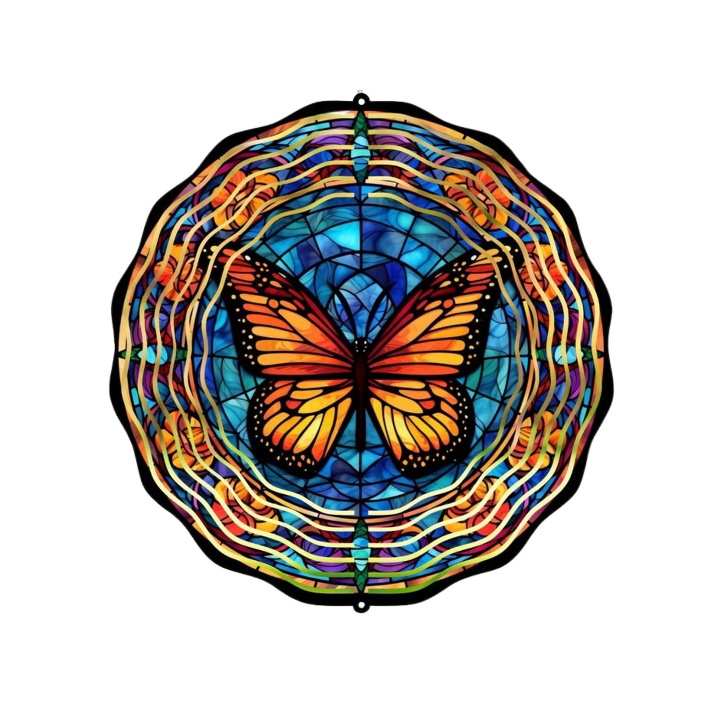 Monarch Butterfly Wind Spinner