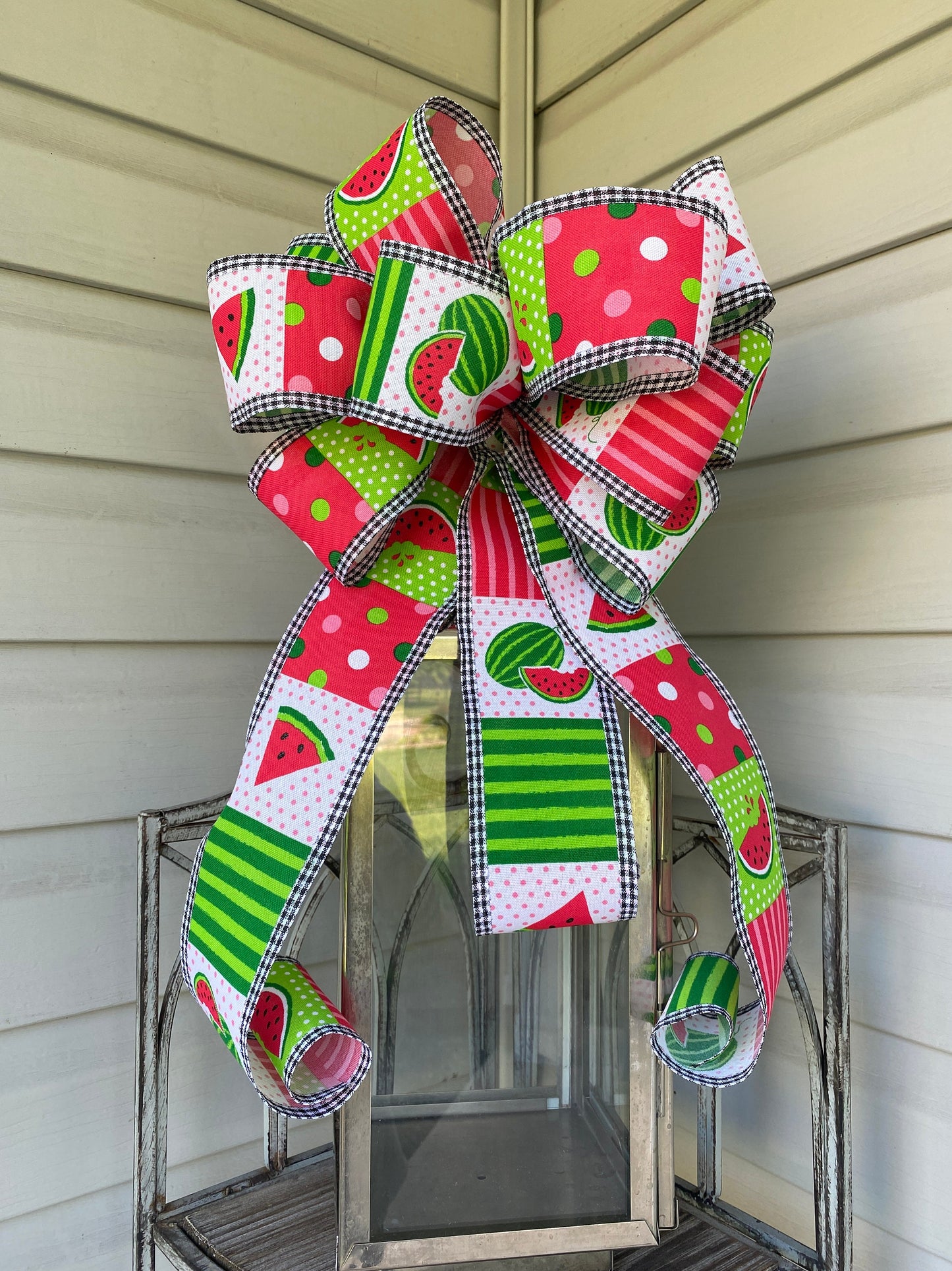 Large Watermelon Bow