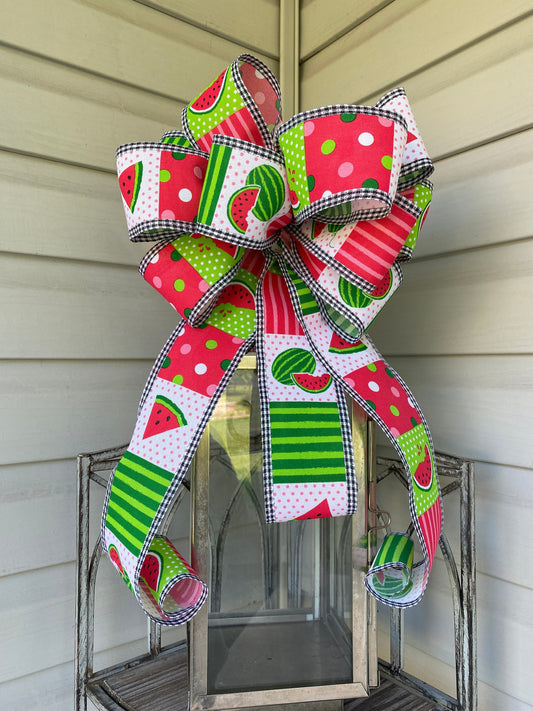 Large Watermelon Bow
