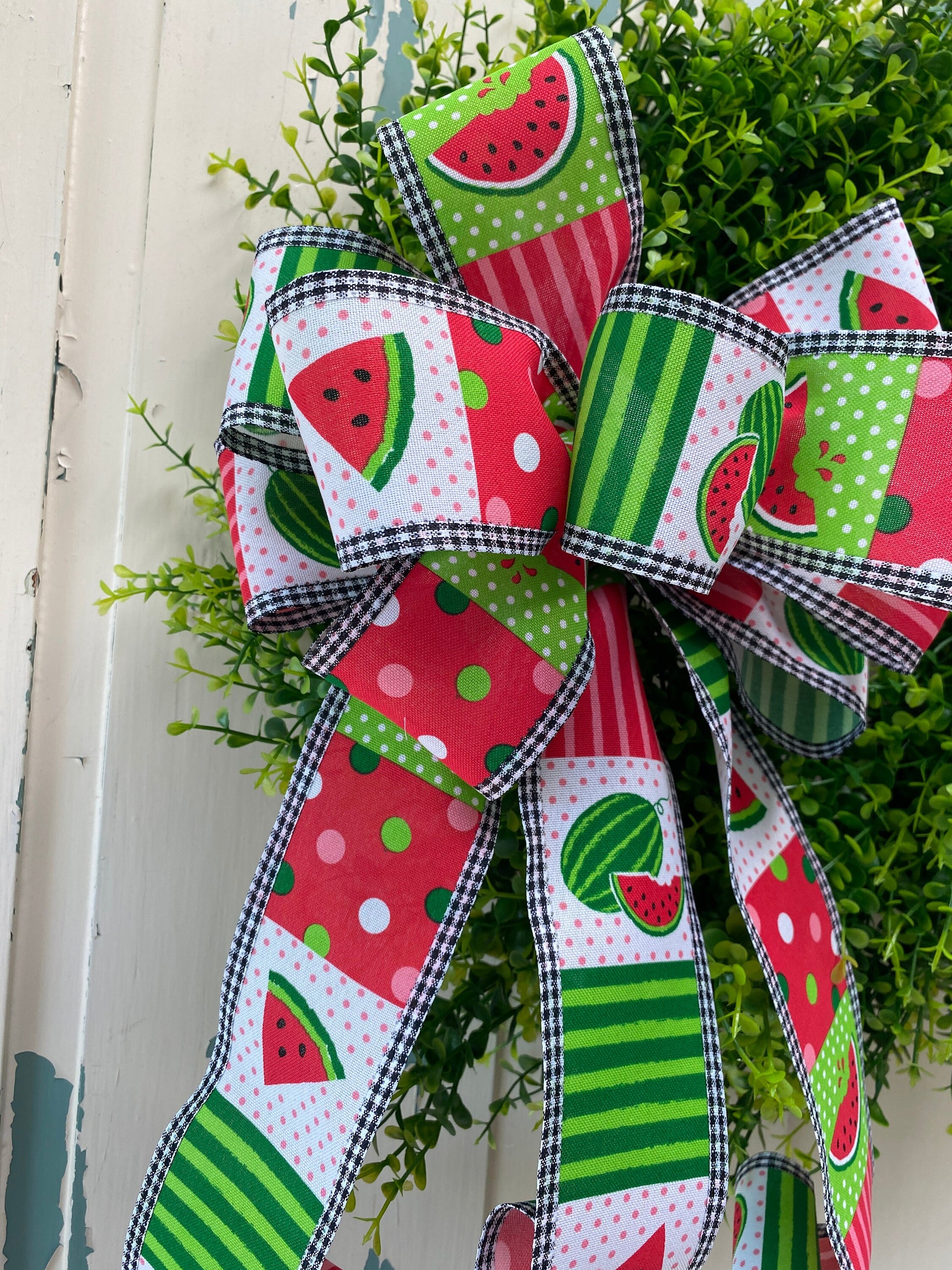 Large Watermelon Bow