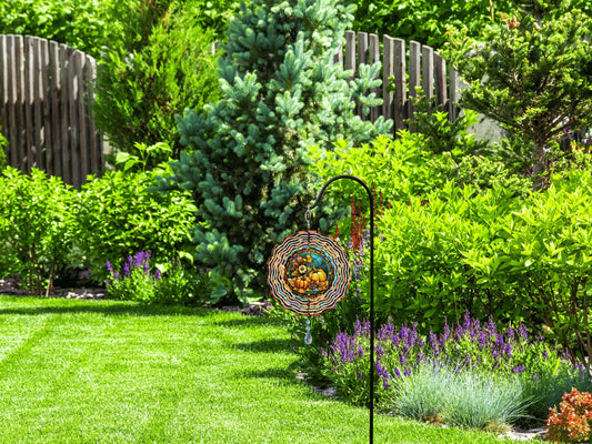 Fall Pumpkin Wind Spinner