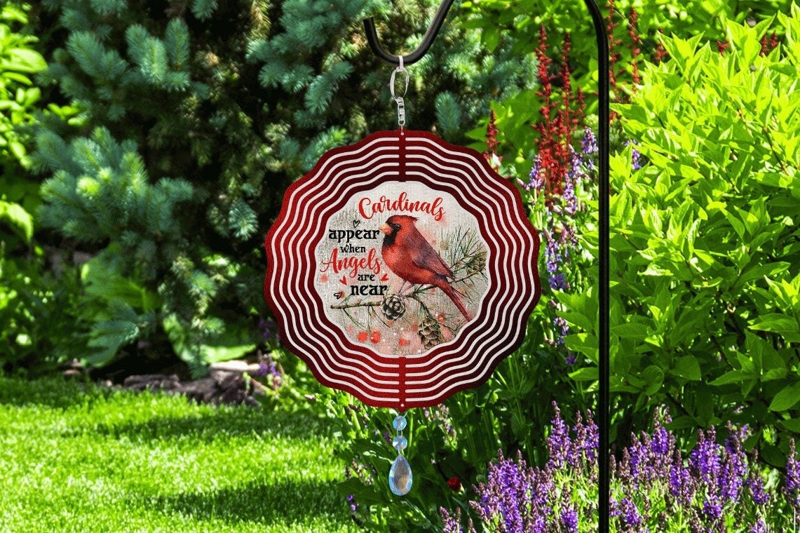 Cardinal Wind Spinner