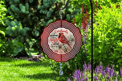 Cardinal Wind Spinner