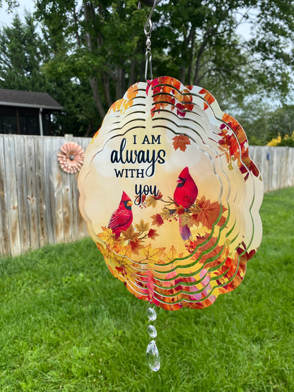 Cardinal Memorial Wind Spinner