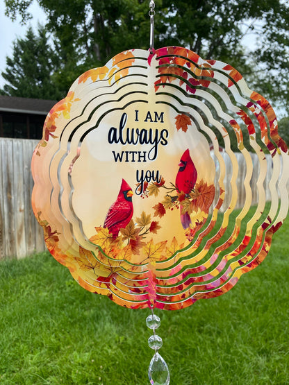 Cardinal Memorial Wind Spinner