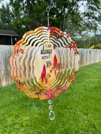 Cardinal Memorial Wind Spinner