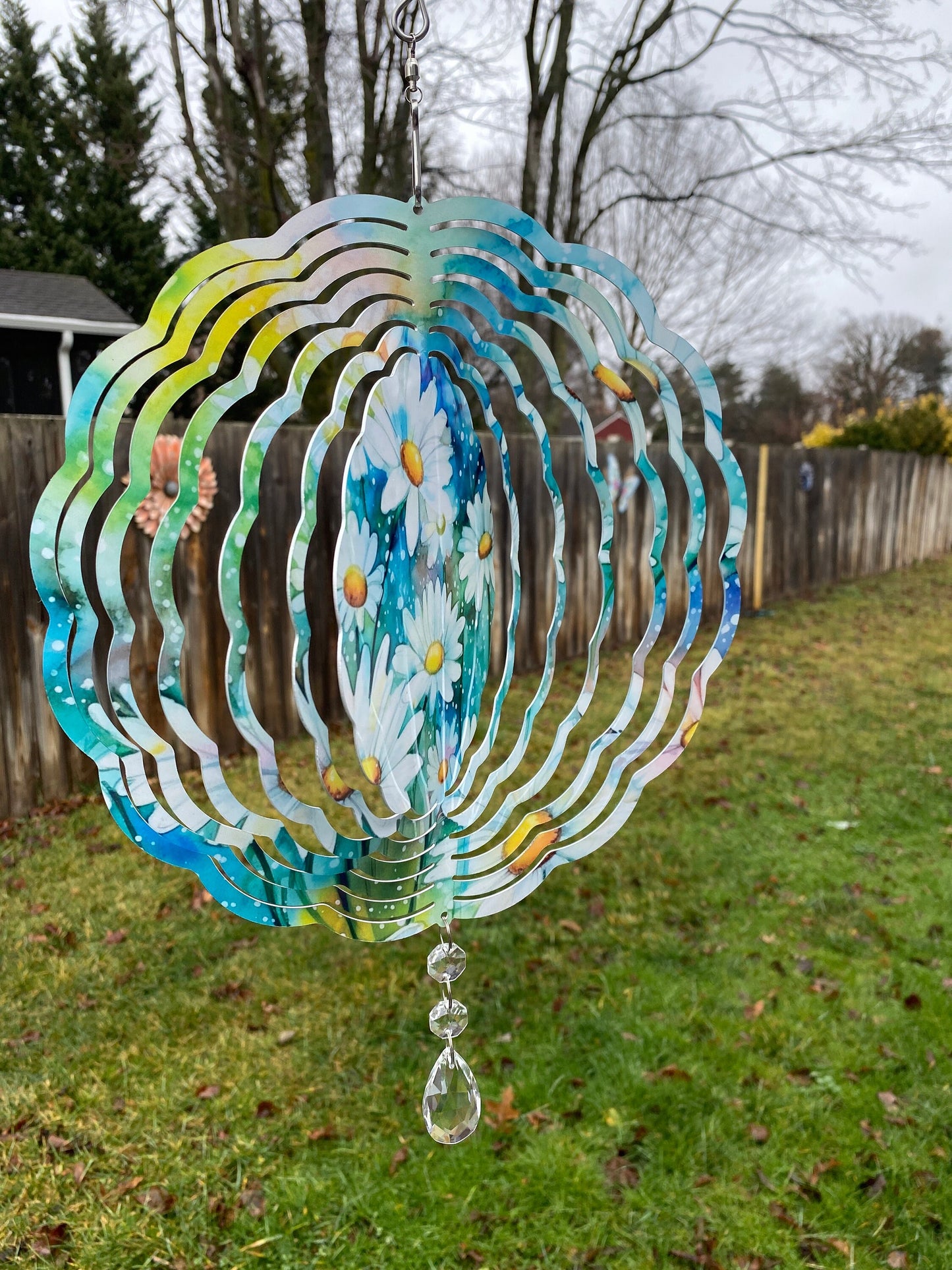 Daisies Wind Spinner