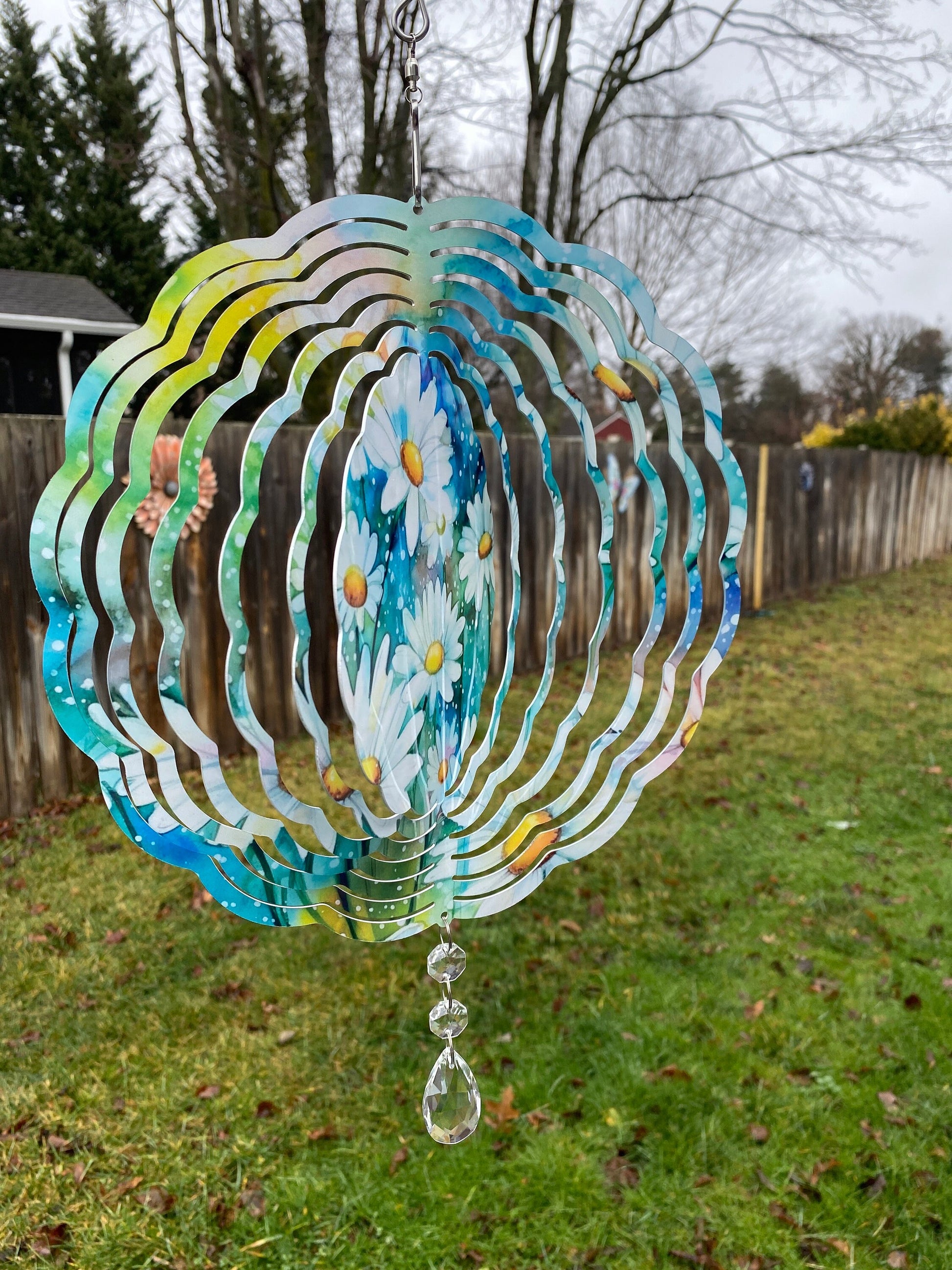 Daisies Wind Spinner