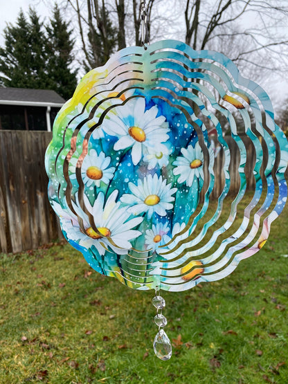 Daisies Wind Spinner