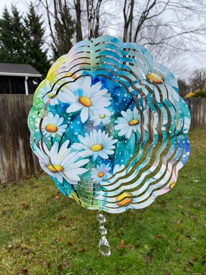 Daisies Wind Spinner