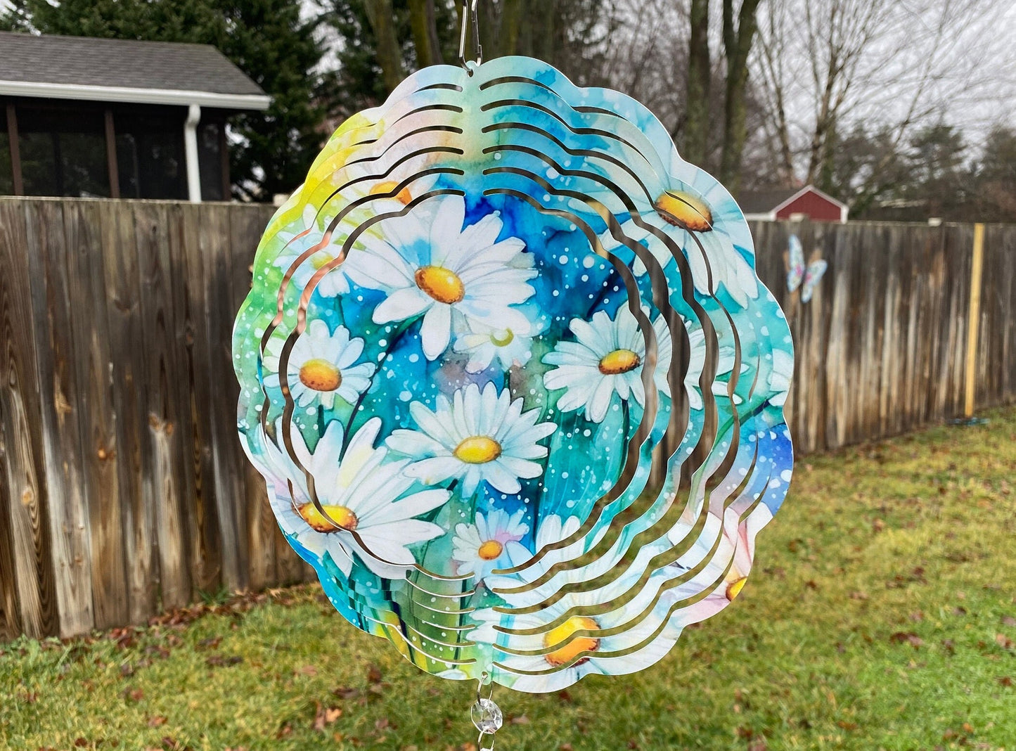 Daisies Wind Spinner