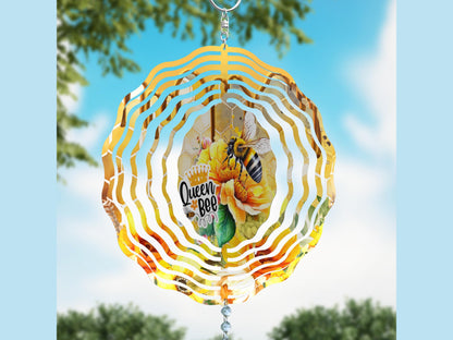 Honey Bee Wind Spinner