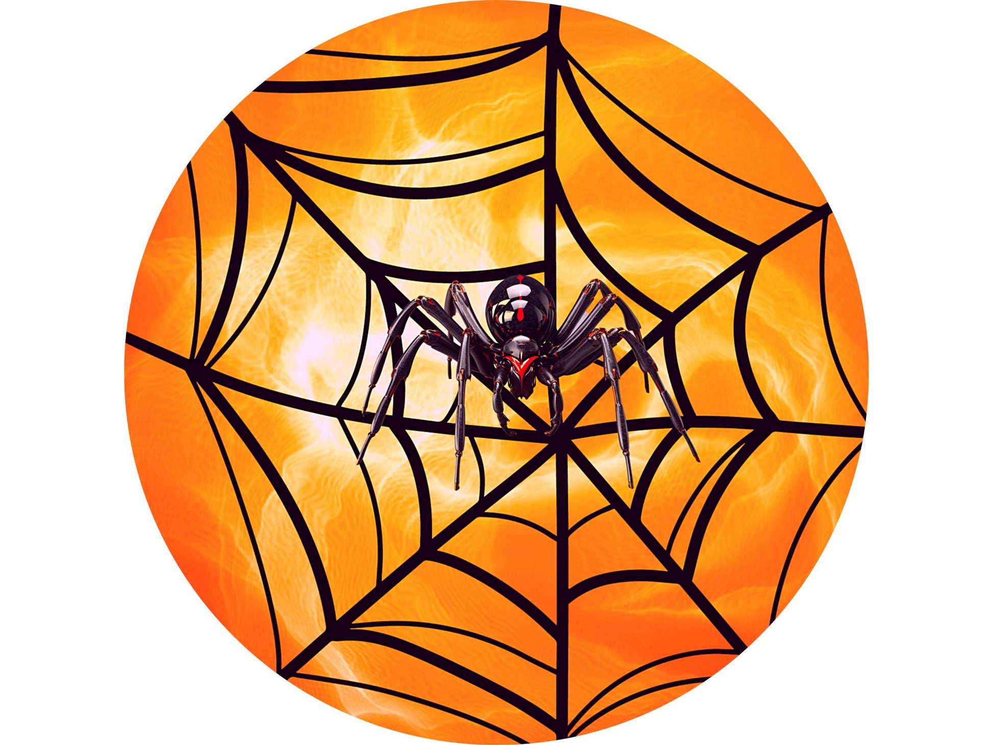Spider Web Wreath Sign, Spooky Halloween Wreath Attachment, Halloween Wreath Sign, signs for wreaths, SWS80624-8