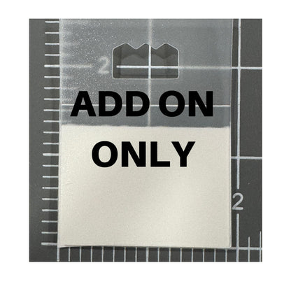 Peel and Stick Hanger for Metal Sign, Sawtooth Hanger for Metal Sign, ADD-ON Only Item