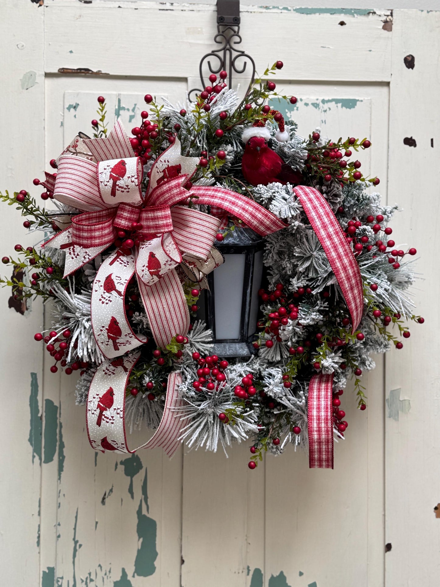 Ruby Red Jewel Candlestick Arrangement