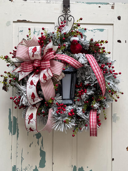 Ruby Red Jewel Candlestick Arrangement